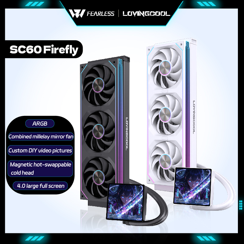 Pc Gaming Liquid - LOVINGCOO SC60 Firefly 360: Жидкостное охлаждение