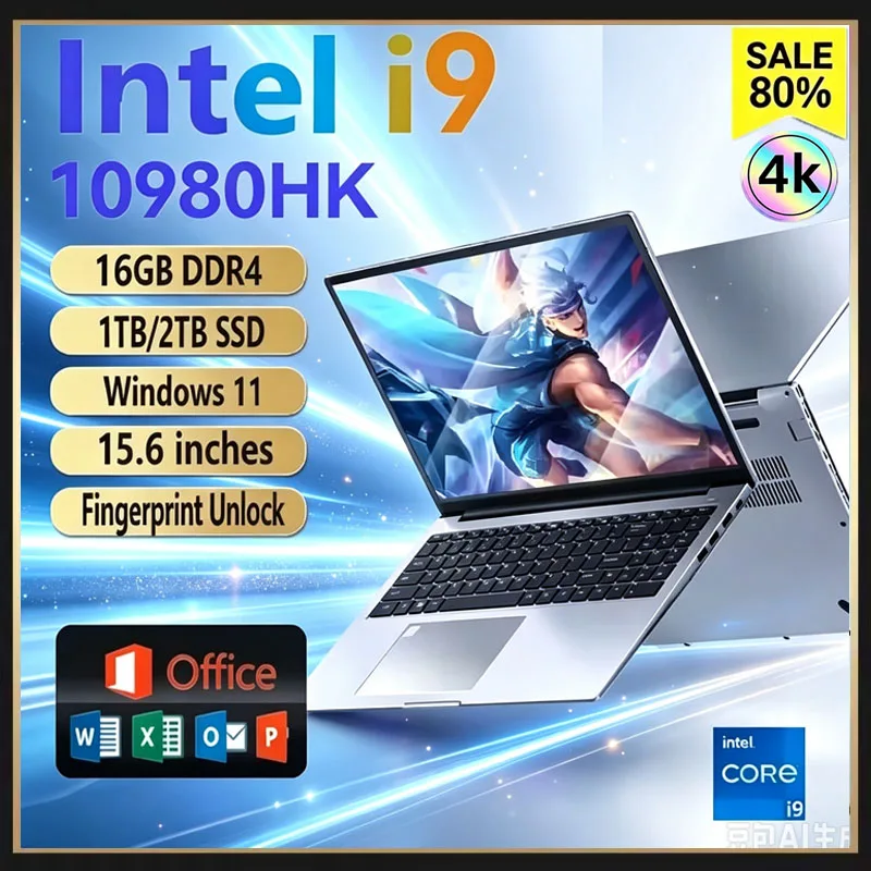Pc Gaming Intel - 15,6-дюймовый портативный ноутбук с процессором Intel