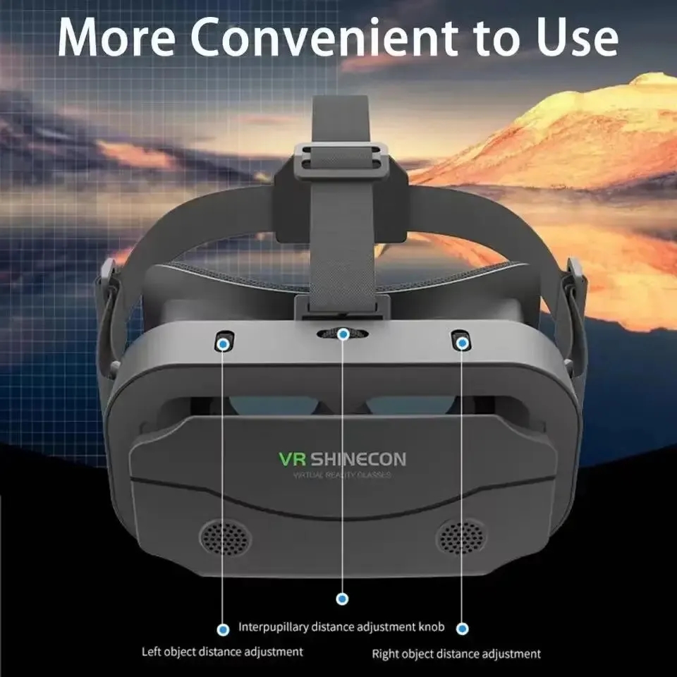 VR-очки 3D-гарнитура виртуальн – обзор и цена Vr Headset Pc