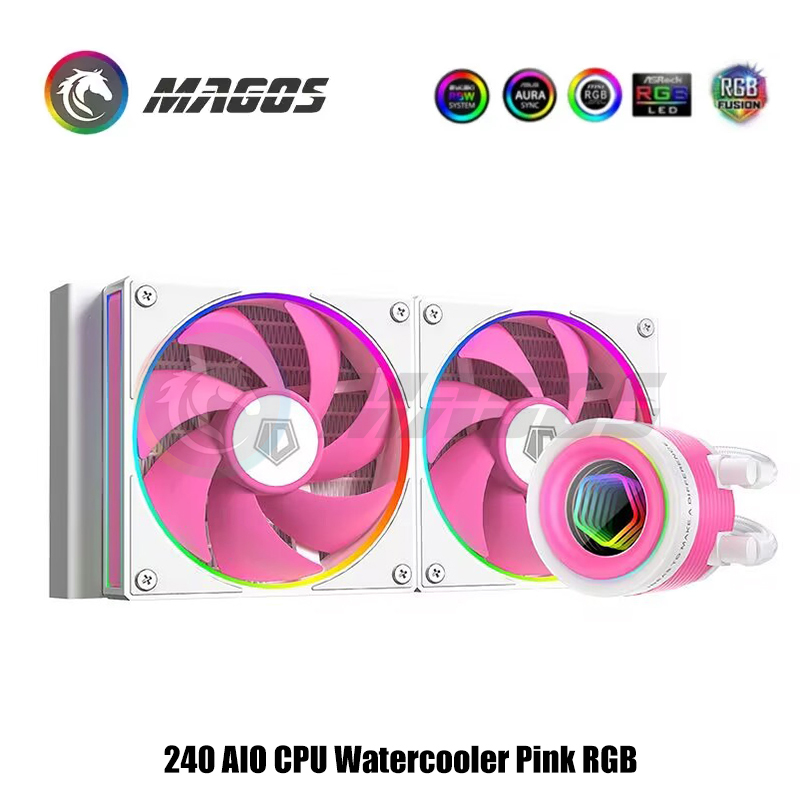 240 AIO CPU Watercooler Pink R – обзор и цена Pc Water Cooling